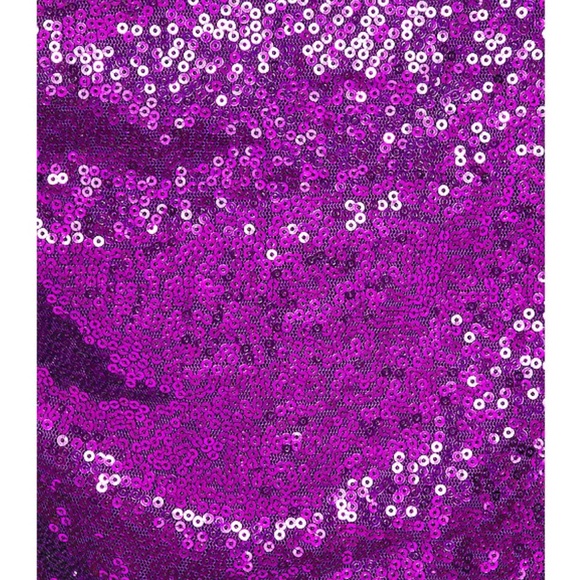 Sequin superdown Marta Skirt Set in Purple - Picture 3 of 9